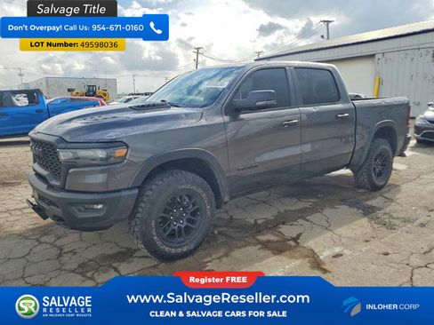 Used 2025 RAM 1500 Rebel w/ Bed Utility Group AWD/4WD image 1