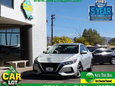 Used 2021 Nissan Sentra SV image 1