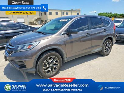 Used 2016 Honda CR-V SE