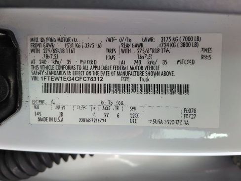 Used 2016 Ford F150 XLT w/ Equipment Group 302A Luxury image 22