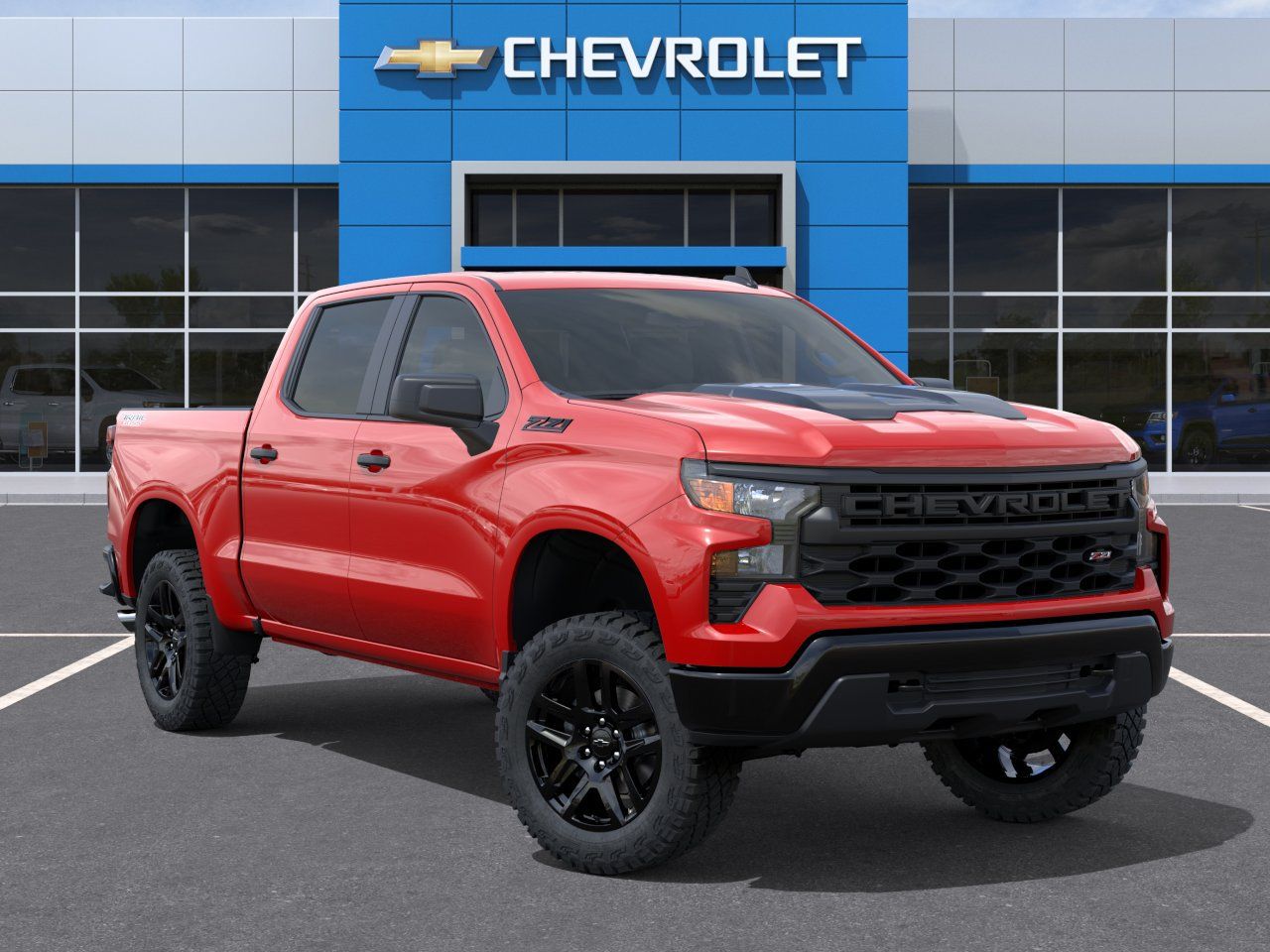 New 2026 Chevrolet Silverado 1500 Custom Trail Boss w/ Dark Appearance Package AWD/4WD image 7