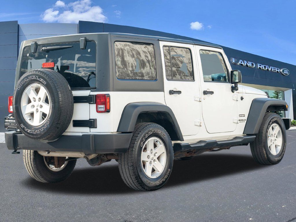 Used 2017 Jeep Wrangler Unlimited Sport w/ Quick Order Package 24S AWD/4WD image 4