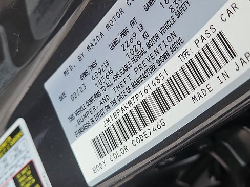 Certified 2023 MAZDA MAZDA3 s image 6