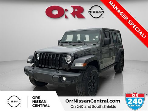 Used 2022 Jeep Wrangler Unlimited Willys image 1