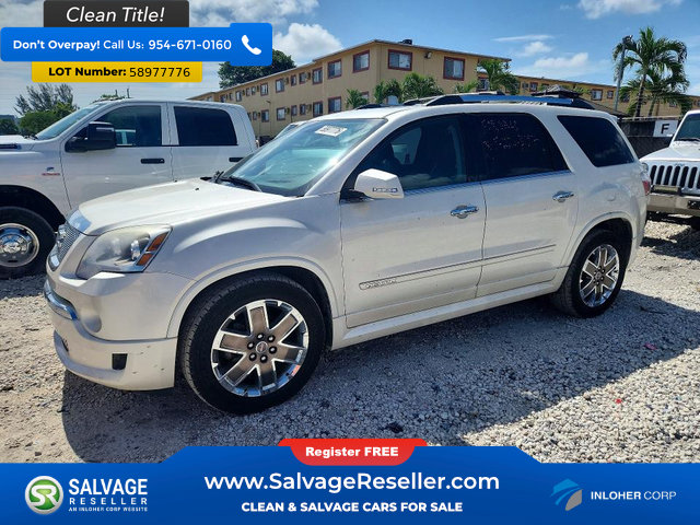 Used 2012 GMC Acadia Denali AWD/4WD image 1