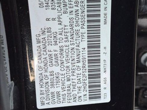 Used 2024 Honda Civic Sport image 22