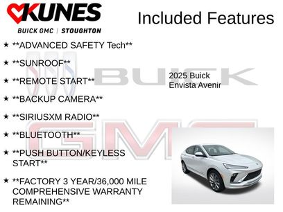 New 2025 Buick Envista Avenir