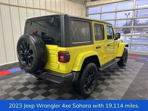 Used 2023 Jeep Wrangler Unlimited Sahara w/ Cold Weather Group image 3