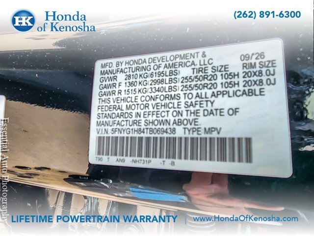 New 2026 Honda Pilot Elite image 14