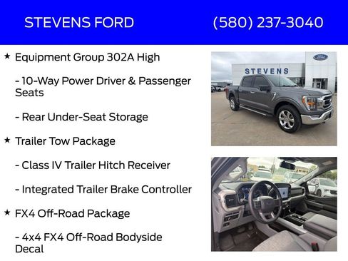 Used 2022 Ford F150 XLT w/ Equipment Group 302A High AWD/4WD image 18