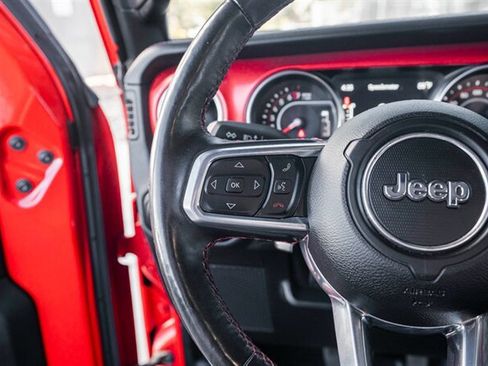 Used 2021 Jeep Wrangler Unlimited Rubicon w/ Uconnect 4C Nav & Sound Group AWD/4WD image 25