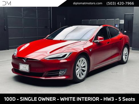 Used 2017 Tesla Model S 100D AWD/4WD image 1