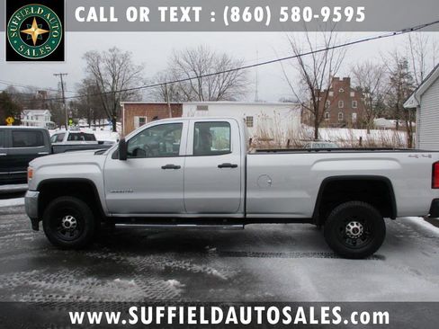 Used 2015 GMC Sierra 3500 4x4 Double Cab w/ Snow Plow Prep Package image 4