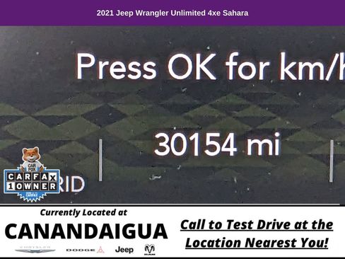 Used 2021 Jeep Wrangler Unlimited Sahara w/ Cold Weather Group AWD/4WD image 22