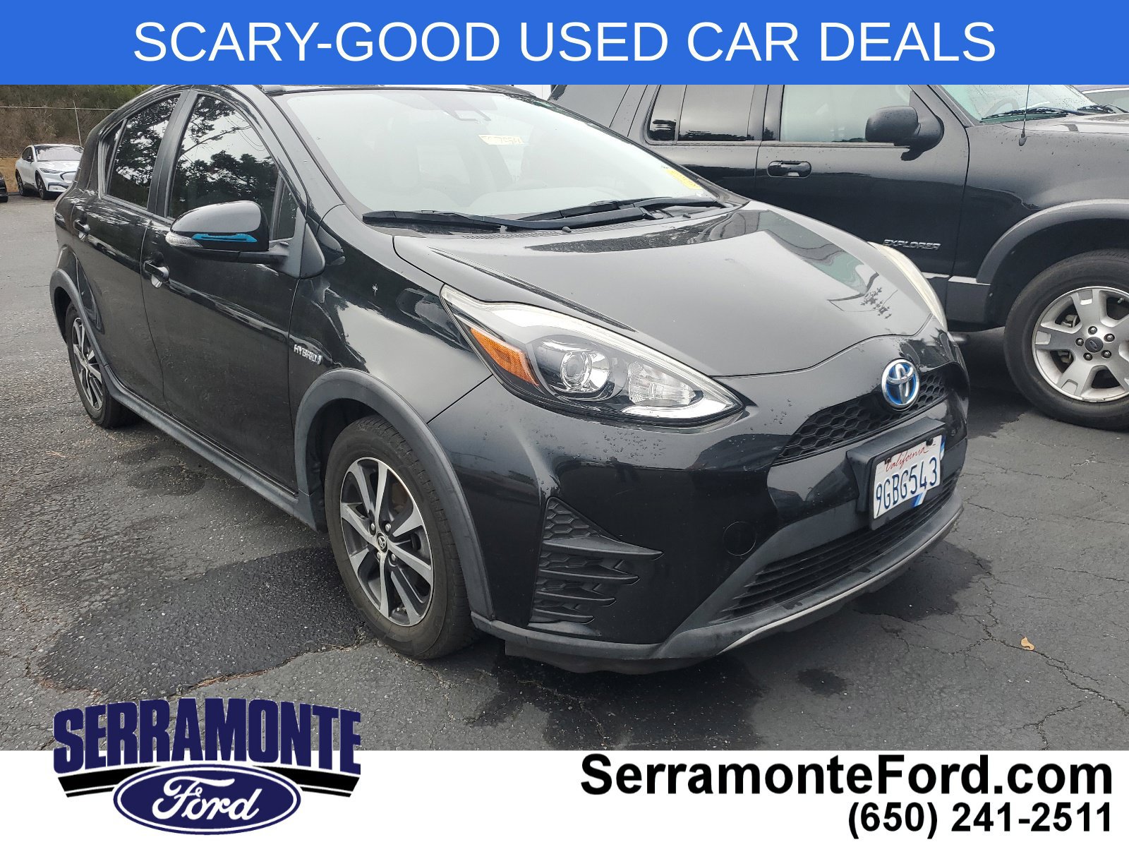 Used 2018 Toyota Prius C One w/ Carpet Mat Package FWD image 1