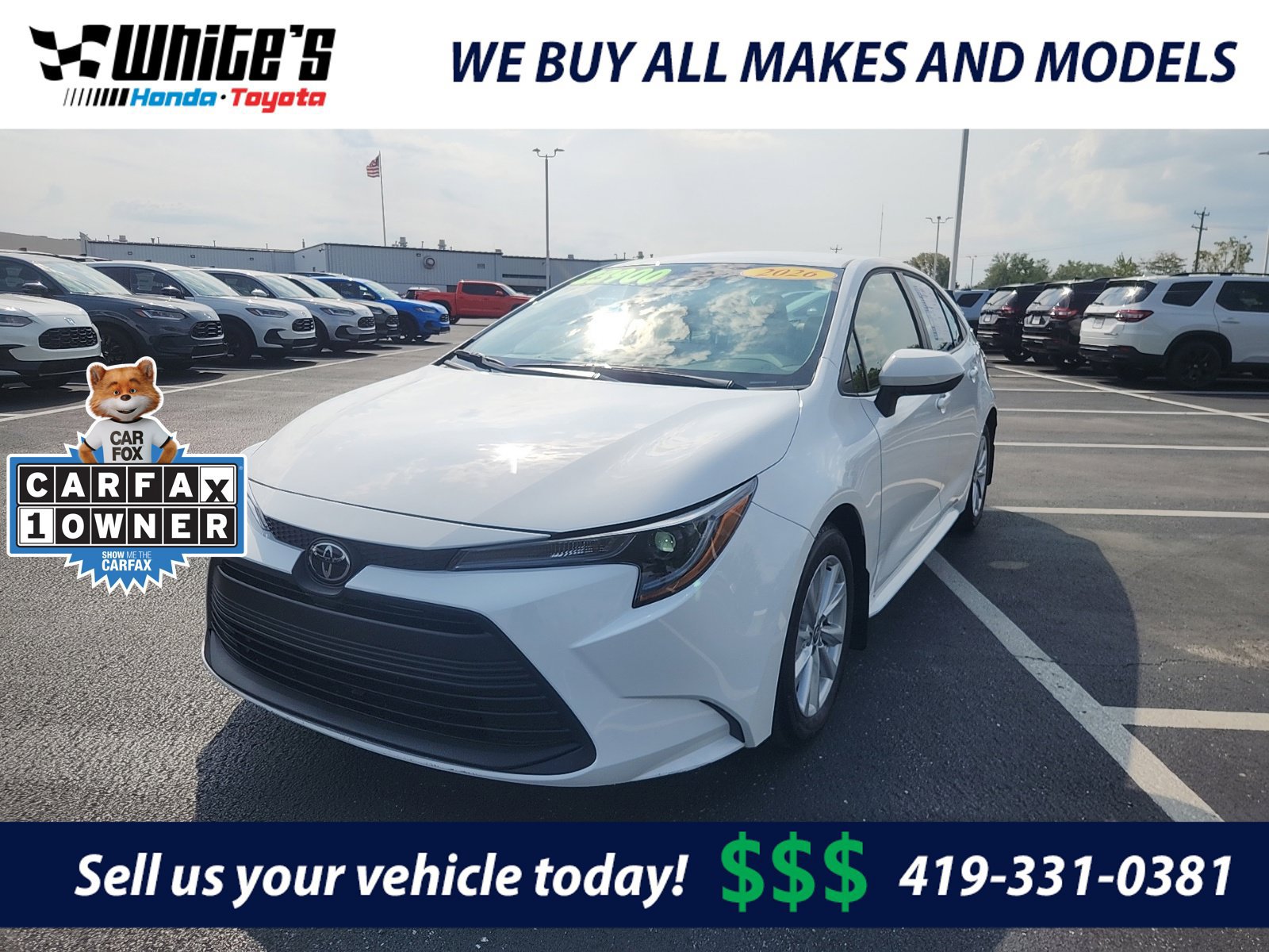 Used 2026 Toyota Corolla LE w/ LE Premium Package FWD image 1