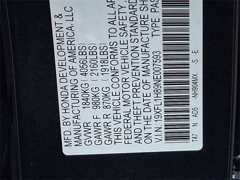 Used 2022 Honda Civic Sport Touring image 27