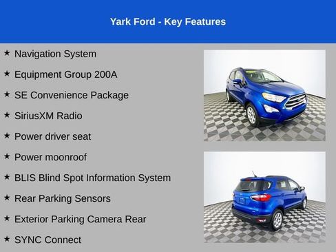 Used 2018 Ford EcoSport SE w/ SE Convenience Package image 2