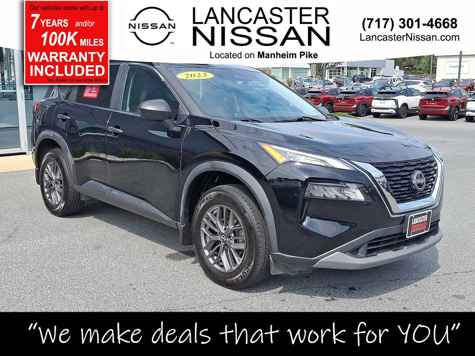 Certified 2023 Nissan Rogue S AWD/4WD image 1