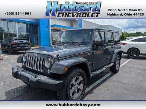 Used 2016 Jeep Wrangler Unlimited Sahara w/ Connectivity Group AWD/4WD image 1
