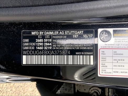 Used 2018 Mercedes-Benz S 450 4MATIC Sedan image 4