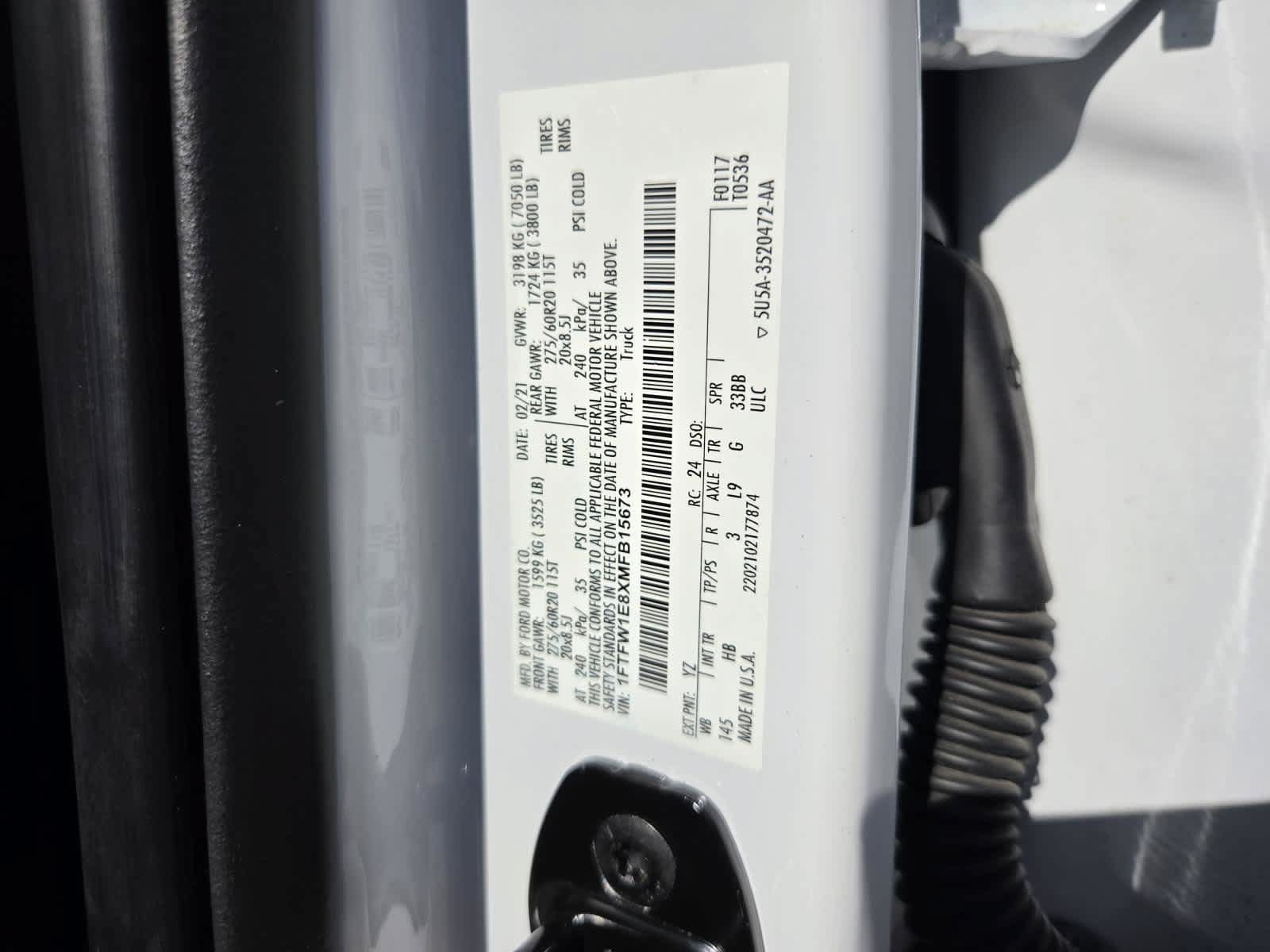 Used 2021 Ford F150 Lariat w/ Equipment Group 502A High AWD/4WD image 28