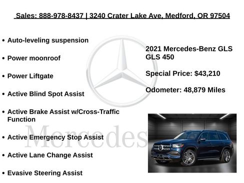 Used 2021 Mercedes-Benz GLS 450 4MATIC image 20