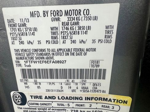 Used 2014 Ford F150 XLT w/ XLT Chrome Package AWD/4WD image 22