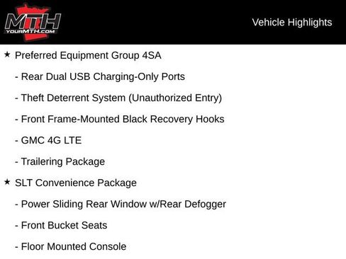 Used 2019 GMC Sierra 1500 SLT w/ SLT Premium Package image 19