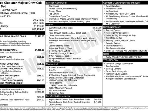 Used 2021 Jeep Gladiator Mojave image 43