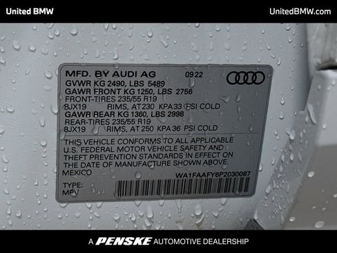 Used 2023 Audi Q5 2.0T Prestige w/ Prestige Package image 15