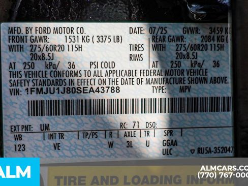 Used 2025 Ford Expedition Active AWD/4WD image 67