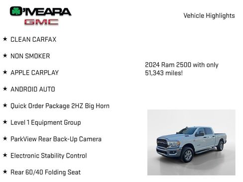 Used 2024 RAM 2500 Big Horn image 8