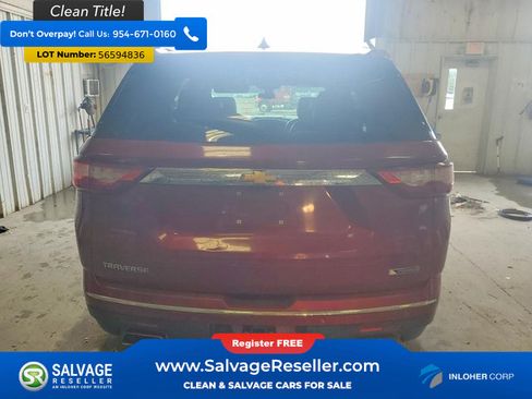 Used 2018 Chevrolet Traverse Premier w/ Driver Confidence II Package FWD image 8