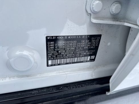 Certified 2023 Honda HR-V EX-L image 23