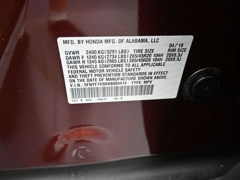 Used 2019 Honda Passport Touring image 19