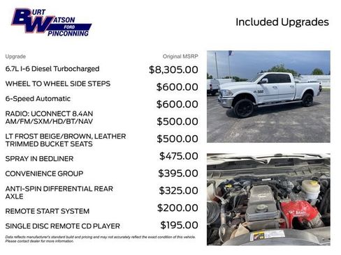 Used 2015 RAM 2500 Laramie w/ Convenience Group AWD/4WD image 3