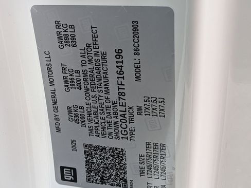 New 2026 Chevrolet Silverado 2500 W/T image 13