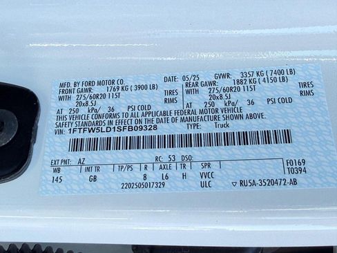 Used 2025 Ford F150 Lariat w/ Equipment Group 502A High image 31