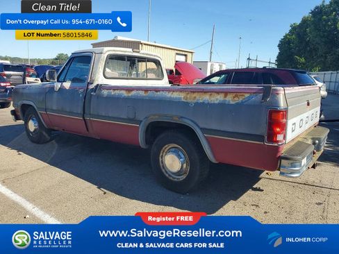 Used 1992 Dodge D/W Truck 250 RWD image 3