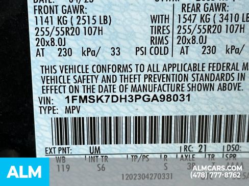 Used 2023 Ford Explorer XLT w/ Equipment Group 202A RWD image 39