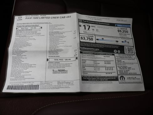 Used 2025 RAM 1500 Limited image 68