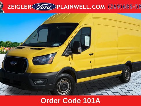 Used 2022 Ford Transit 250 148 High Roof Extended w/ Parcel Delivery Package RWD image 1