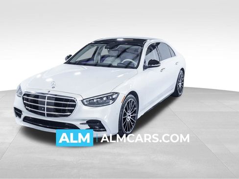 Used 2021 Mercedes-Benz S 580 4MATIC Sedan image 1