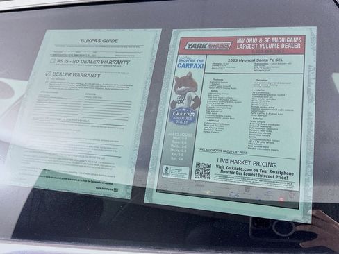 Used 2023 Hyundai Santa Fe SEL image 13