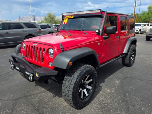 Used 2014 Jeep Wrangler Unlimited Sport w/ Quick Order Package 24S AWD/4WD image 1
