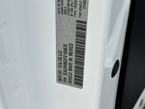 New 2026 RAM ProMaster 1500 w/ Quick Order Package 22G SLT image 26