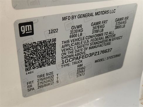 Used 2023 Chevrolet Silverado 1500 High Country w/ Technology Package image 34