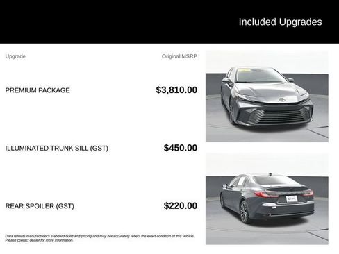 Used 2025 Toyota Camry XLE w/ Premium Package FWD image 9