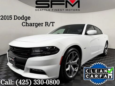 Used 2015 Dodge Charger R/T w/ Plus Group RWD image 1